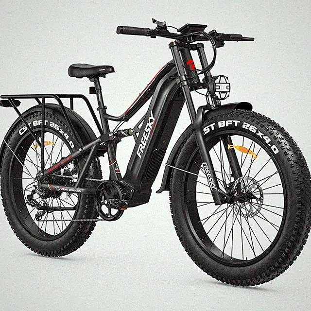 3500W Electric Bike BAFANG Motor 48V 30A Samsung Cells 26" Ebike 38MPH 120Miles