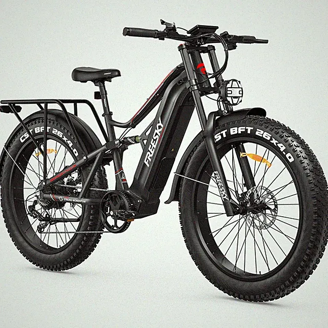 3500W Electric Bike BAFANG Motor 48V 35A LG Cells 26" Ebike 38MPH 140Miles