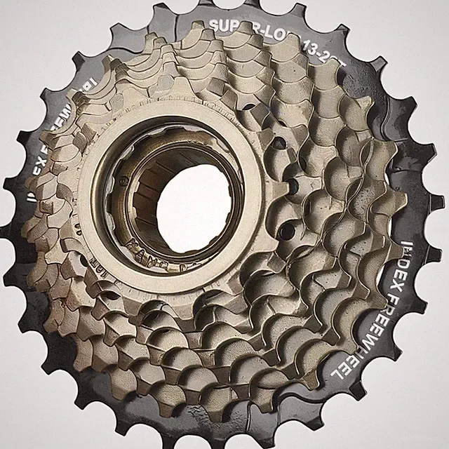 Brown 8 Speed Bike Freewheel 13-28T Threaded Sprocket