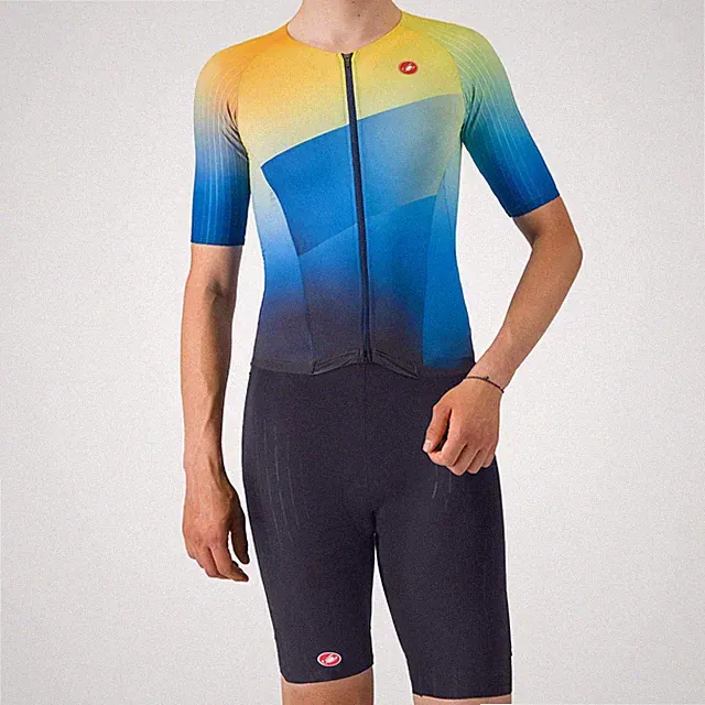 Castelli Men's Free Sanremo 3 Short Sleeve Tri Suit - 2026