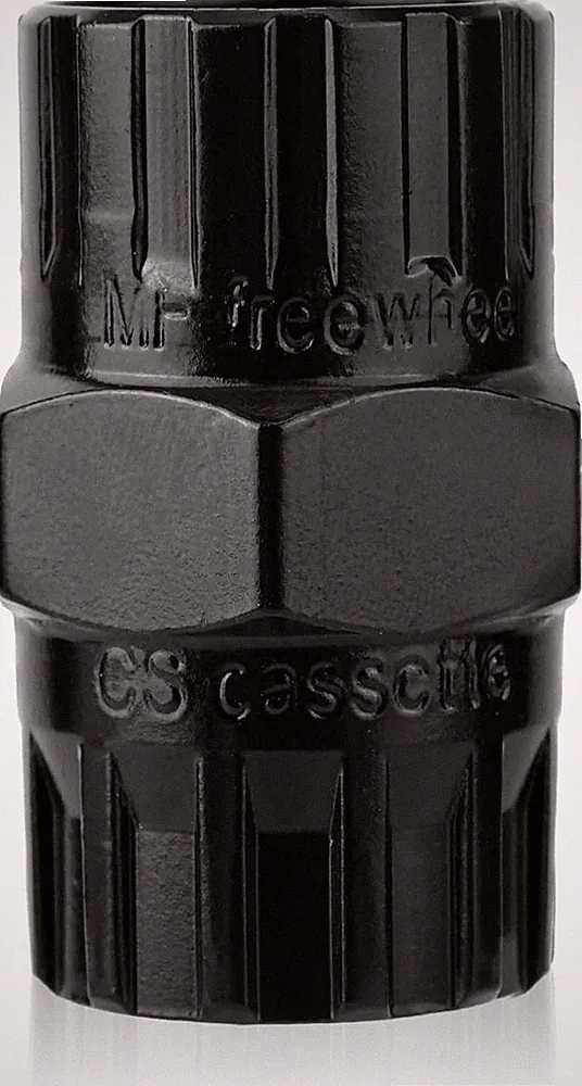 Freewheel Removal Tool, Steel Bike Remover Cassette Medium, black