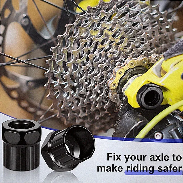 Practical Adaptable Economical Maneuverable 6PCS Bike Freewheel Remover Tool Set