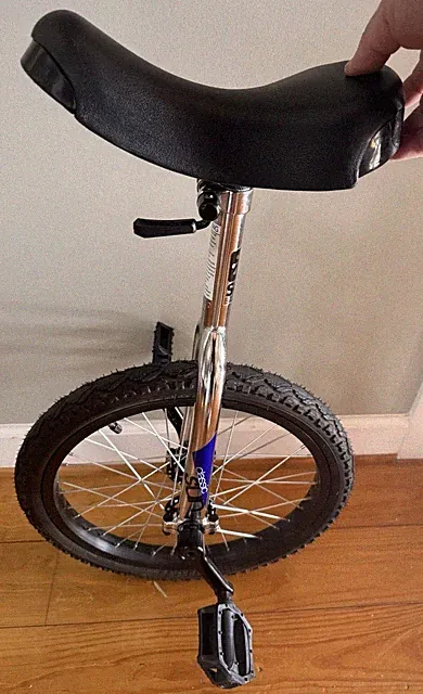 Sun Classic unicycle, used 16-20inch